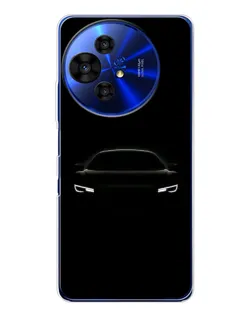 Чохол для TCL 50 Pro NxtPaper з картинкою «Погляд Audi у темряві»