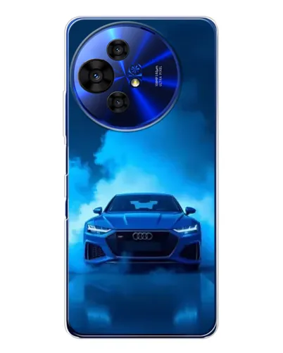 Чохол для TCL 50 Pro NxtPaper з картинкою «Audi — блакитна енергія»