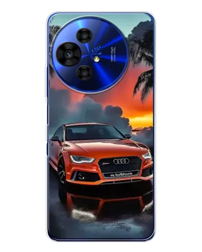 Чохол для TCL 50 Pro NxtPaper з картинкою «Audi — захід сонця»