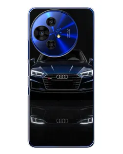 Чохол для TCL 50 Pro NxtPaper з картинкою «Audi — нічне відображення»