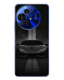 Чохол для TCL 50 Pro NxtPaper з картинкою «Lamborghini симетрія доріг»