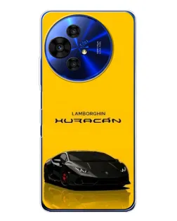 Чохол для TCL 50 Pro NxtPaper з картинкою «Lamborghini Huracan чорний»