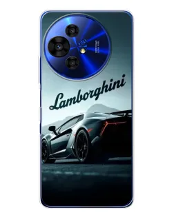 Чохол для TCL 50 Pro NxtPaper з картинкою «Класичний Lamborghini надпис»
