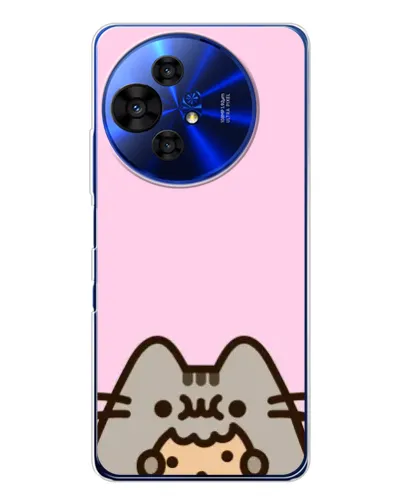 Чехол для TCL 50 Pro NxtPaper с картинкой «Pusheen и печенье» Чехол для TCL 50 Pro NxtPaper с картинкой «Pusheen и печенье»