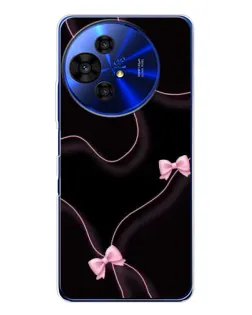 Чохол для TCL 50 Pro NxtPaper з картинкою «Рожеві стрічки»