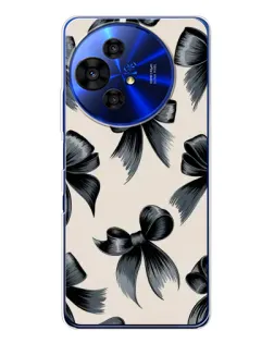 Чохол для TCL 50 Pro NxtPaper з картинкою «Банти Coquette»