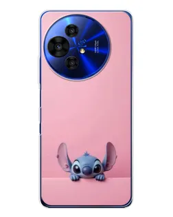 Чохол для TCL 50 Pro NxtPaper з картинкою «Stitch визирає»