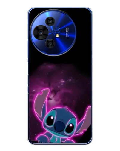 Чохол для TCL 50 Pro NxtPaper з картинкою «Неоновий Stitch»