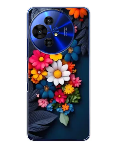 Чохол для TCL 50 Pro NxtPaper з картинкою «Квіткова феєрія» Чохол для TCL 50 Pro NxtPaper з картинкою «Квіткова феєрія»