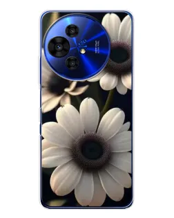 Чохол для TCL 50 Pro NxtPaper з картинкою «Білі маргаритки макро» Чохол для TCL 50 Pro NxtPaper з картинкою «Білі маргаритки макро»