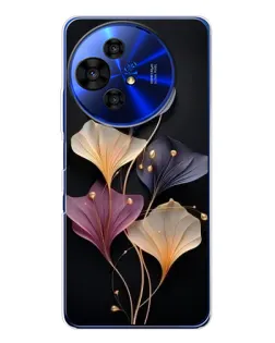 Чохол для TCL 50 Pro NxtPaper з картинкою «Лілові квіти грації» Чохол для TCL 50 Pro NxtPaper з картинкою «Лілові квіти грації»