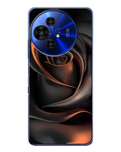 Чохол для TCL 50 Pro NxtPaper з картинкою «Шовкова чорна троянда» Чохол для TCL 50 Pro NxtPaper з картинкою «Шовкова чорна троянда»