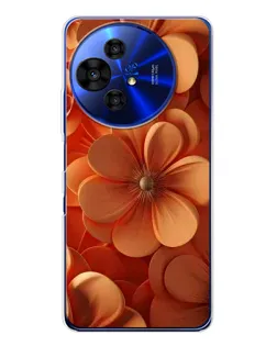 Чохол для TCL 50 Pro NxtPaper з картинкою «Помаранчева макро квітка» Чохол для TCL 50 Pro NxtPaper з картинкою «Помаранчева макро квітка»