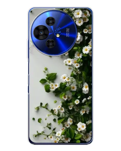 Чохол для TCL 50 Pro NxtPaper з картинкою «Гілка дрібних білих квітів» Чохол для TCL 50 Pro NxtPaper з картинкою «Гілка дрібних білих квітів»