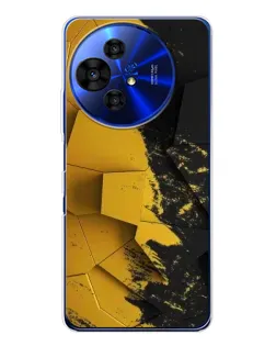 Чохол для TCL 50 Pro NxtPaper з картинкою «Золоті уламки геометрії»