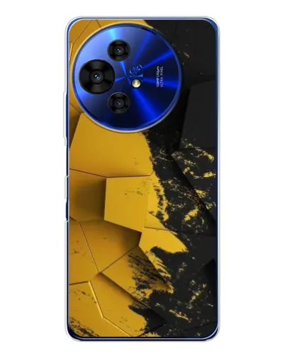 Чохол для TCL 50 Pro NxtPaper з картинкою «Золоті уламки геометрії» Чохол для TCL 50 Pro NxtPaper з картинкою «Золоті уламки геометрії»