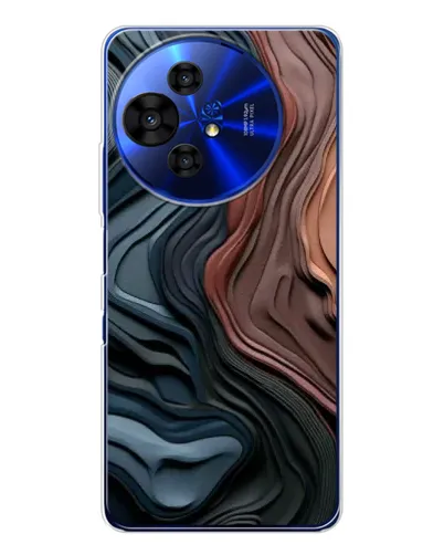 Чохол для TCL 50 Pro NxtPaper з картинкою «Кольорові хвилі каньйону» Чохол для TCL 50 Pro NxtPaper з картинкою «Кольорові хвилі каньйону»