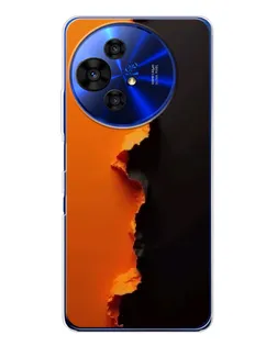 Чохол для TCL 50 Pro NxtPaper з картинкою «Помаранчевий розлом»