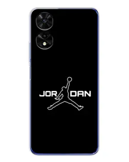Чехол для TCL 505 с картинкой «Nike Pink Swirl»