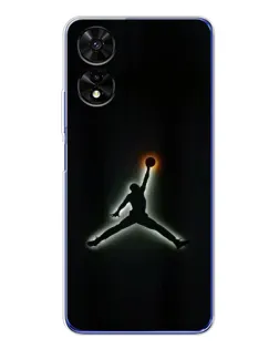 Чехол для TCL 505 с картинкой «Jordan Gradient Logo»