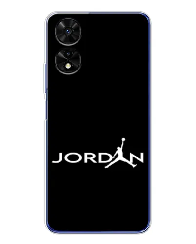 Чохол для TCL 505 з картинкою «Jordan White Logo»