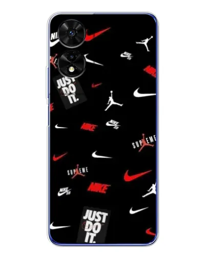 Чохол для TCL 505 з картинкою «Nike Mix Pattern»