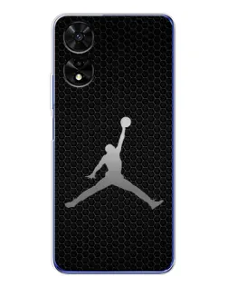 Чохол для TCL 505 з картинкою «Jordan Dark Carbon»