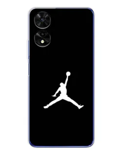 Чохол для TCL 505 з картинкою «Jordan Silhouette»