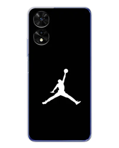 Чохол для TCL 505 з картинкою «Jordan Silhouette»