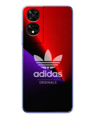 Чехол для TCL 505 с картинкой «Adidas Red Neon»