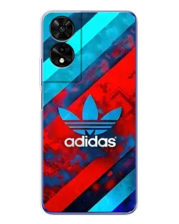 Чехол для TCL 505 с картинкой «Абстракция Adidas»