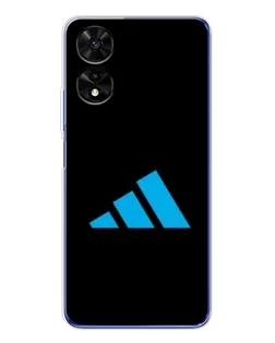 Чехол для TCL 505 с картинкой «Adidas Cyan Logo»