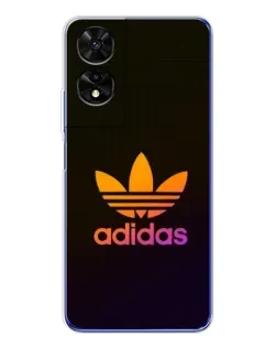 Чехол для TCL 505 с картинкой «Градиент Adidas»