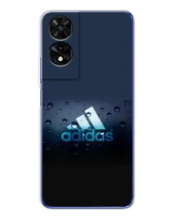 Чехол для TCL 505 с картинкой «Adidas Water Drops»