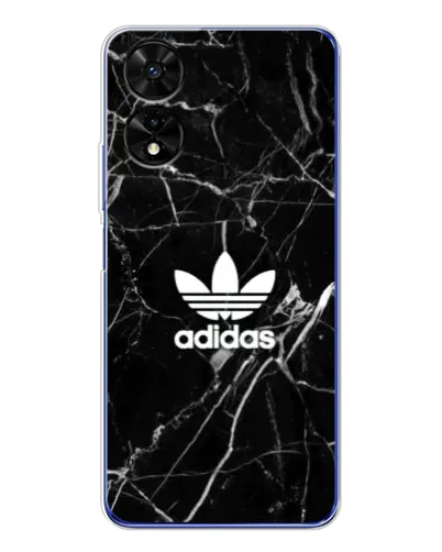 Чехол для TCL 505 с картинкой «Белый мрамор Adidas»