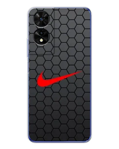 Чехол для TCL 505 с картинкой «Nike — карбоновая сетка» Чехол для TCL 505 с картинкой «Nike — карбоновая сетка»
