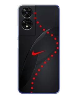 Чехол для TCL 505 с картинкой «Абстрактный дизайн Nike»