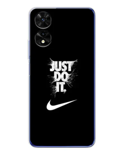 Чехол для TCL 505 с картинкой «Текстовый принт Nike» Чехол для TCL 505 с картинкой «Текстовый принт Nike»
