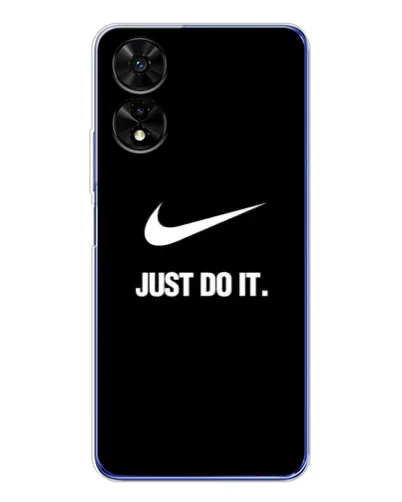 Чехол для TCL 505 с картинкой «Классический принт Nike» Чехол для TCL 505 с картинкой «Классический принт Nike»