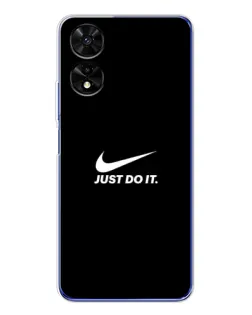 Чехол для TCL 505 с картинкой «Минимализм от Nike»