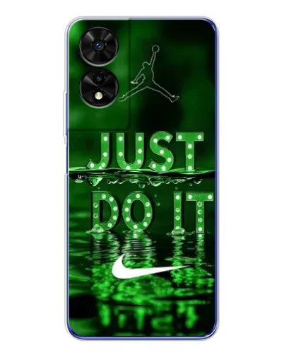 Чехол для TCL 505 с картинкой «Зеленый неоновый Nike» Чехол для TCL 505 с картинкой «Зеленый неоновый Nike»