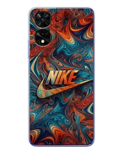 Чехол для TCL 505 с картинкой «Nike в абстракции» Чехол для TCL 505 с картинкой «Nike в абстракции»