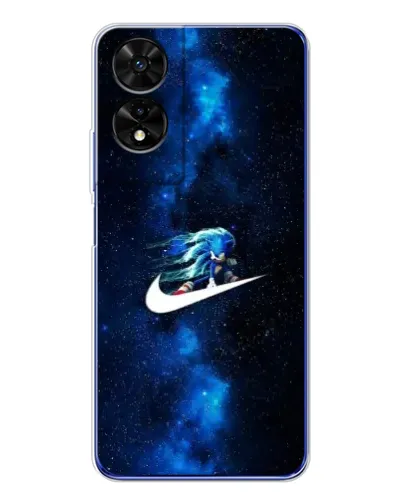 Чехол для TCL 505 с картинкой «Звездный путь Nike» Чехол для TCL 505 с картинкой «Звездный путь Nike»