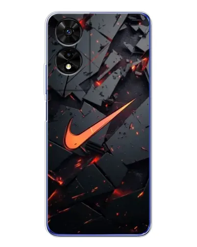 Чехол для TCL 505 с картинкой «Nike — эффект разломов» Чехол для TCL 505 с картинкой «Nike — эффект разломов»