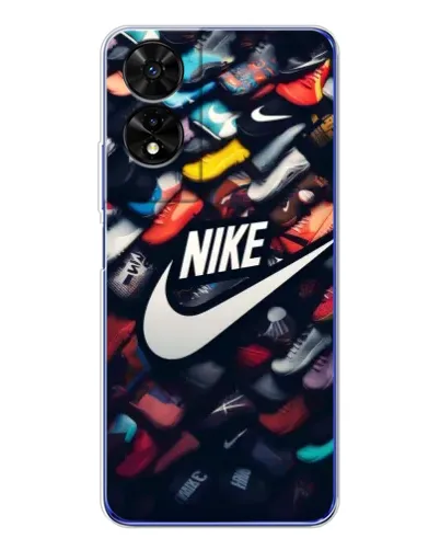 Чехол для TCL 505 с картинкой «Коллекция кроссовок Nike» Чехол для TCL 505 с картинкой «Коллекция кроссовок Nike»