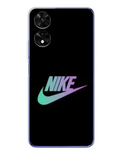 Чехол для TCL 505 с картинкой «Nike — городская ночь»
