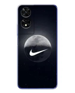 Чохол для TCL 505 з картинкою «Nike у стилі графіті»