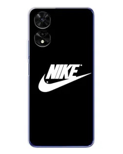 Чохол для TCL 505 з картинкою «Мазки фарби Nike»