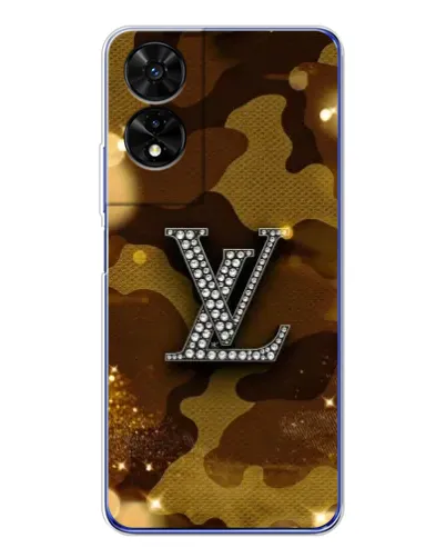 Чехол для TCL 505 с картинкой «Камуфляжный Louis Vuitton»