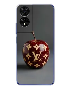 Чехол для TCL 505 с картинкой «Красное яблоко LV»